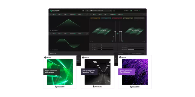 WaveOSC & All Expansions Bundle interface