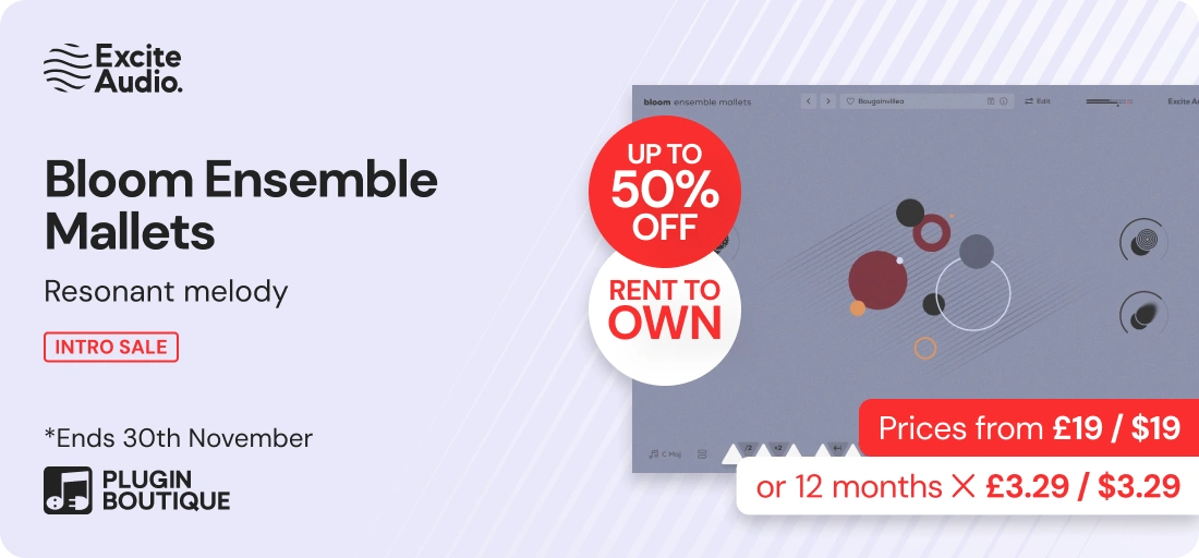 Excite Audio Bloom Ensemble Mallets Intro Sale (Exclusive)