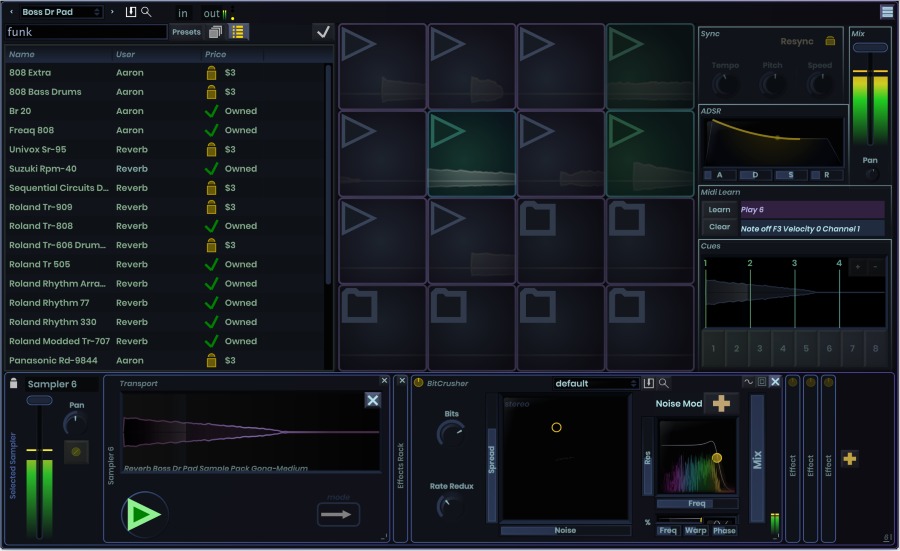 Stagecraft Armory - User Interface 02