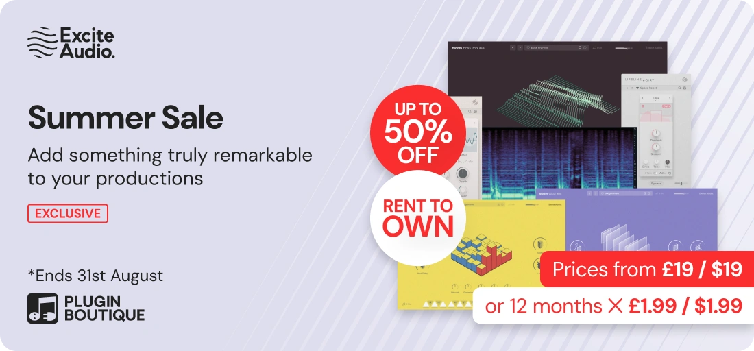 Excite Audio Summer Sale (Exclusive)