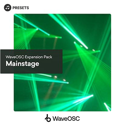 WaveOSC Expansion Pack: Mainstage screenshot
