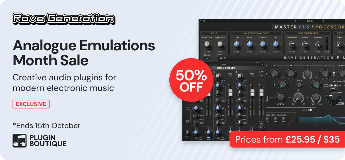 Rave Generation Analogue Emulations Month Sale (Exclusive)
