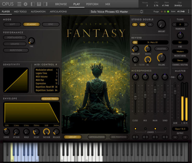 Hollywood Fantasy Voices - UI 1
