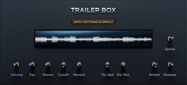 Wavelet Audio Trailer Box