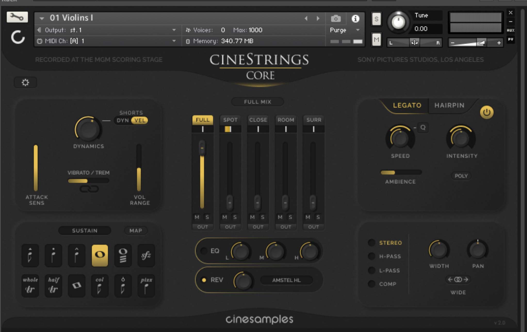 CineStrings Core 1
