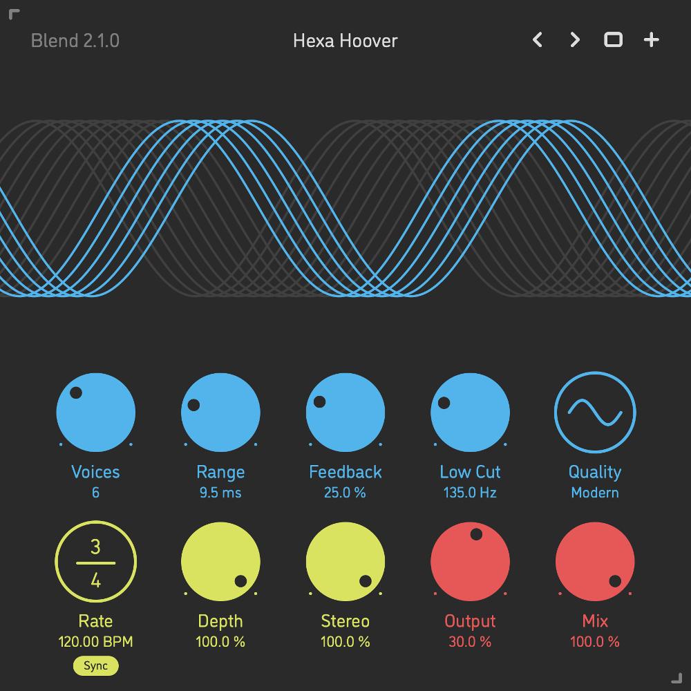 Sinevibes Blend - UI Image 2