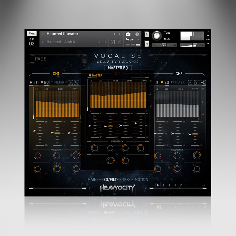 Vocalise: Gravity Pack 02 Interface EQ Image
