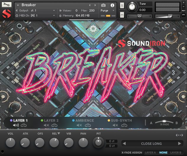 Soundiron Breaker - User Interface