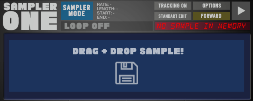 Loot Audio Sampler One - Drag & Drop