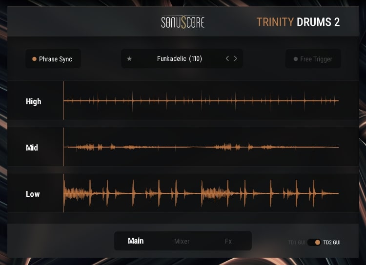 Sonuscore Trinity Drums 2 - Main
