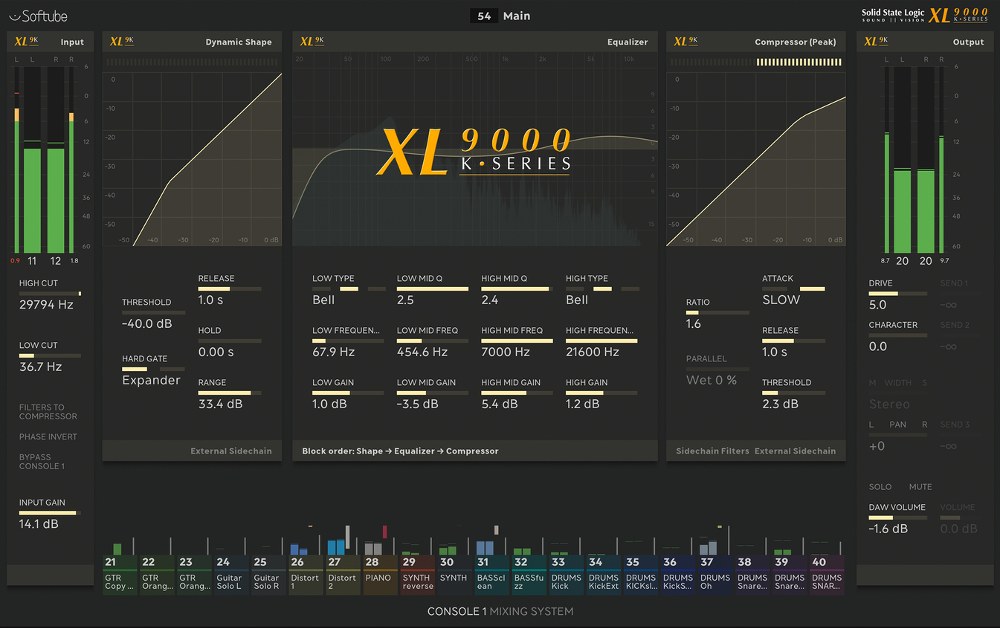 Solid State Logic XL 9000 K-Series for Console 1