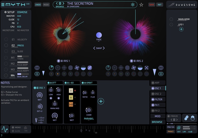 Tracktion Dawesome MYTH