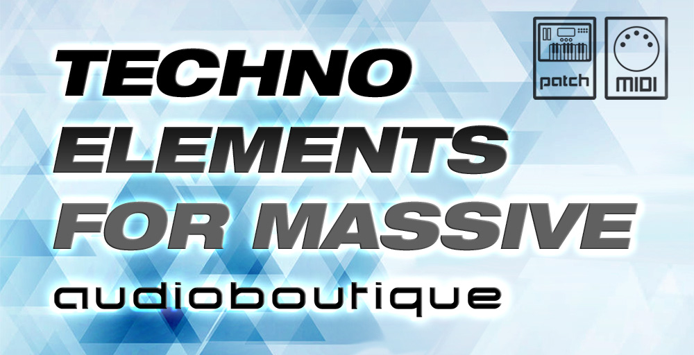 Techno Elements for Massive Rectangle Image