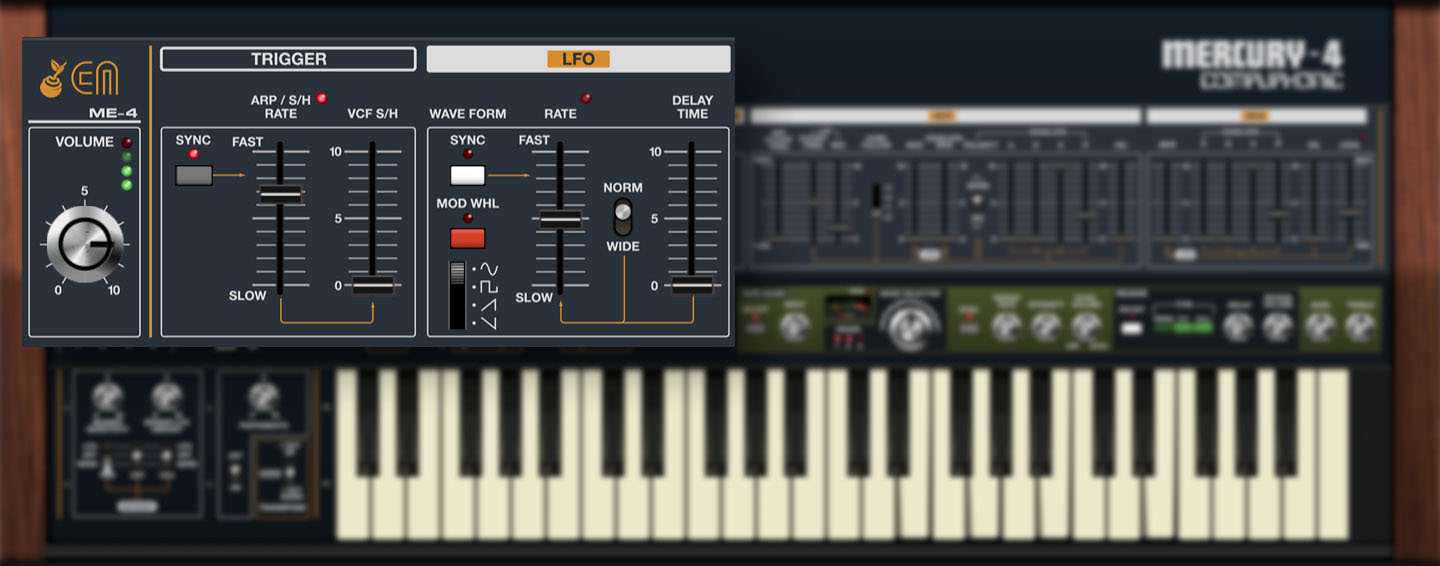 Cherry Audio Mercury-4 Synthesizer -  Modulation