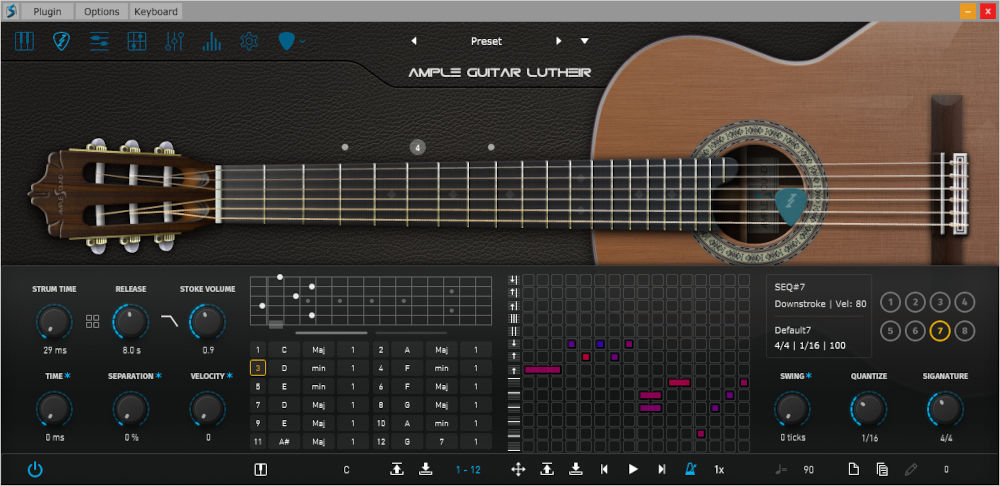 Ample Guitar L - UI 2