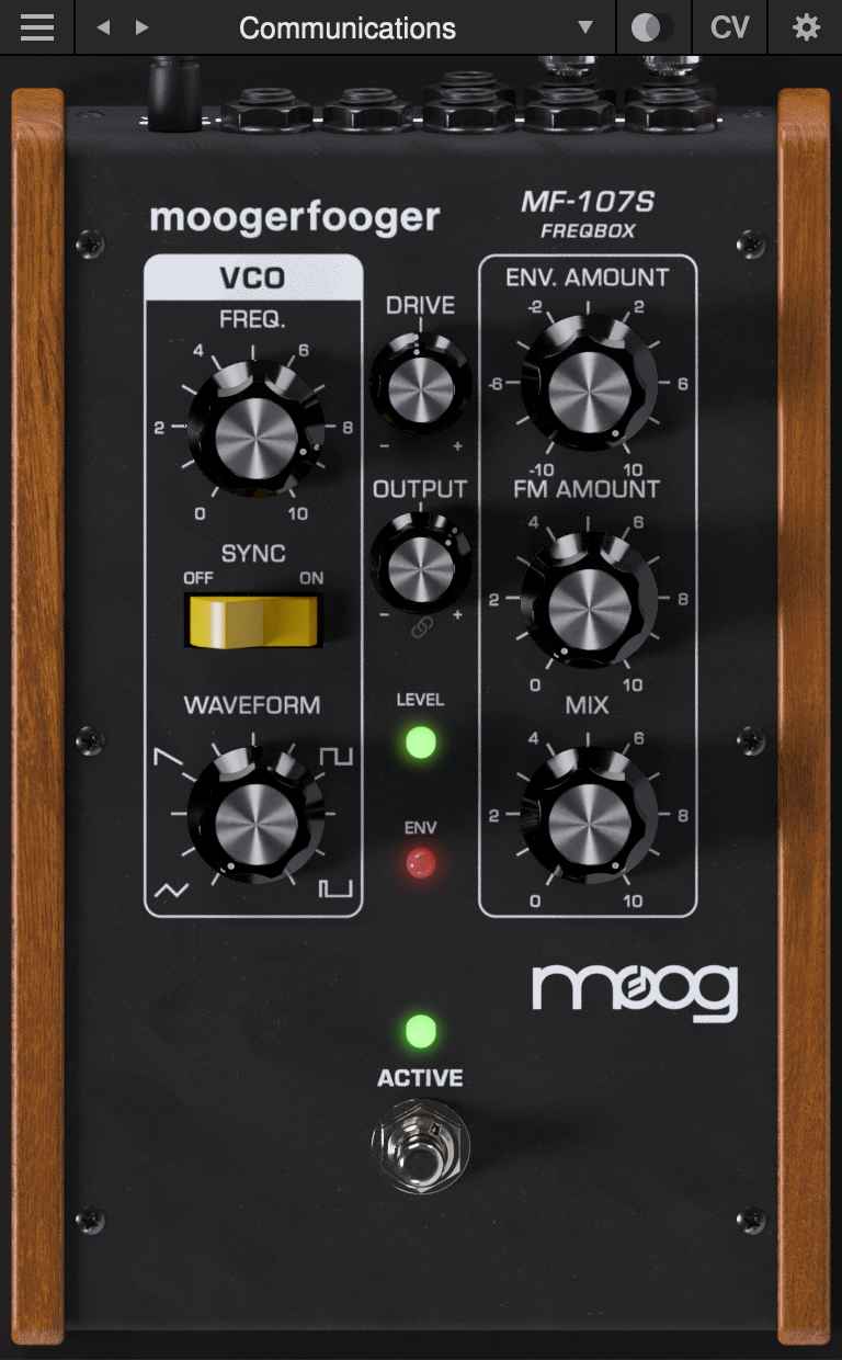 Moog Moogerfooger MF-107S UI