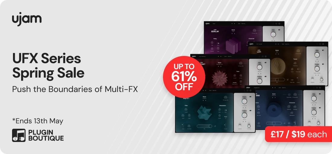 ujam UFX Series Spring Sale
