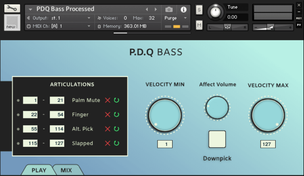 PDQ Bass screenshot