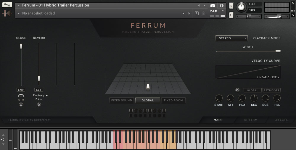 Keepforest Ferrum - Modern Trailer Percussion - UI Image 1