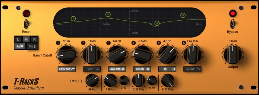 Classic T-RackS Equalizer