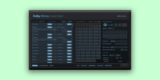 Dolby Atmos Composer screenshot