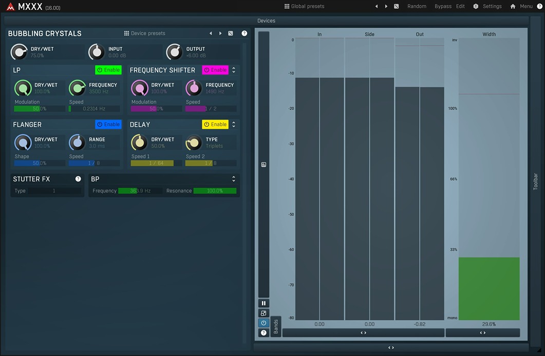 MXXX User Interface 2