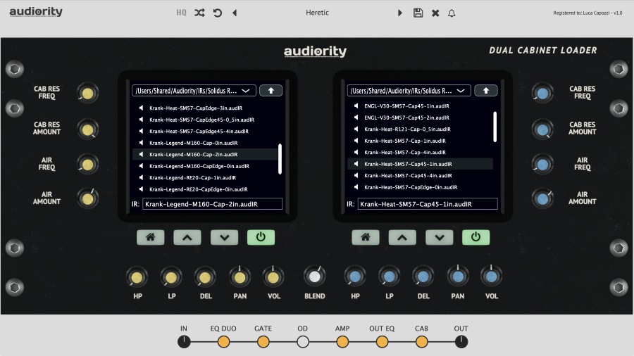 Audiority Solidus Randy 250 - Cab Duo