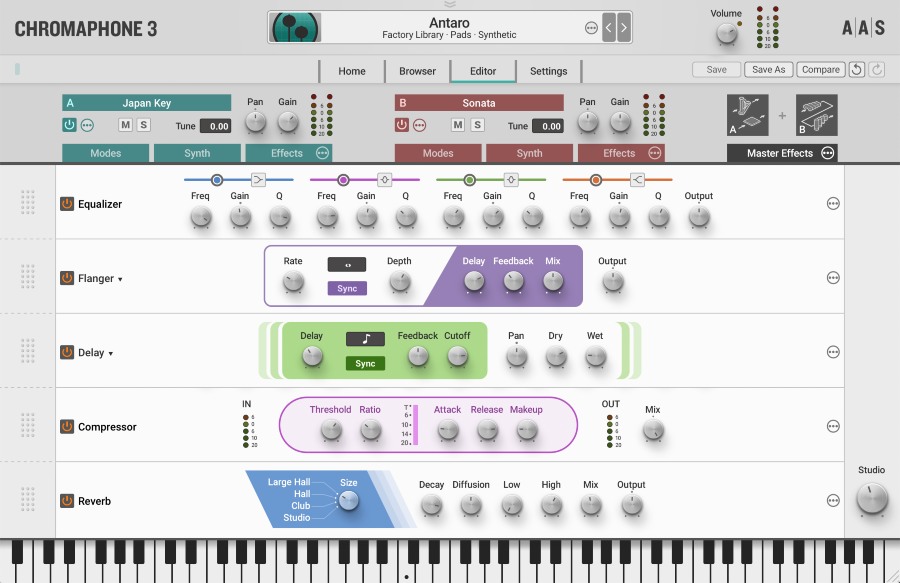 Chromaphone 3 - UI - FX