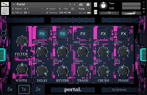 Portal interface