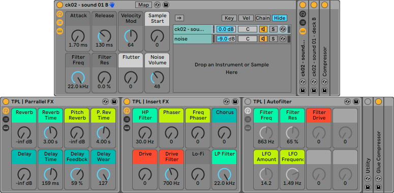 Cassette Keys.02 for Ableton GUI Image