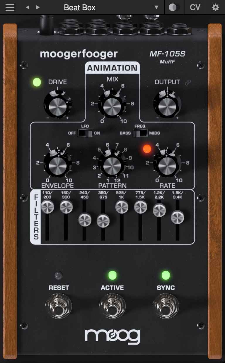 Moog Moogerfooger MF-105S UI