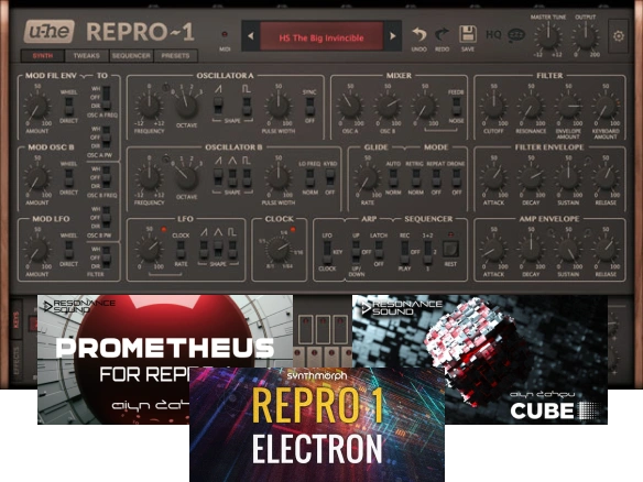 u-he Repro+ Bundle logo