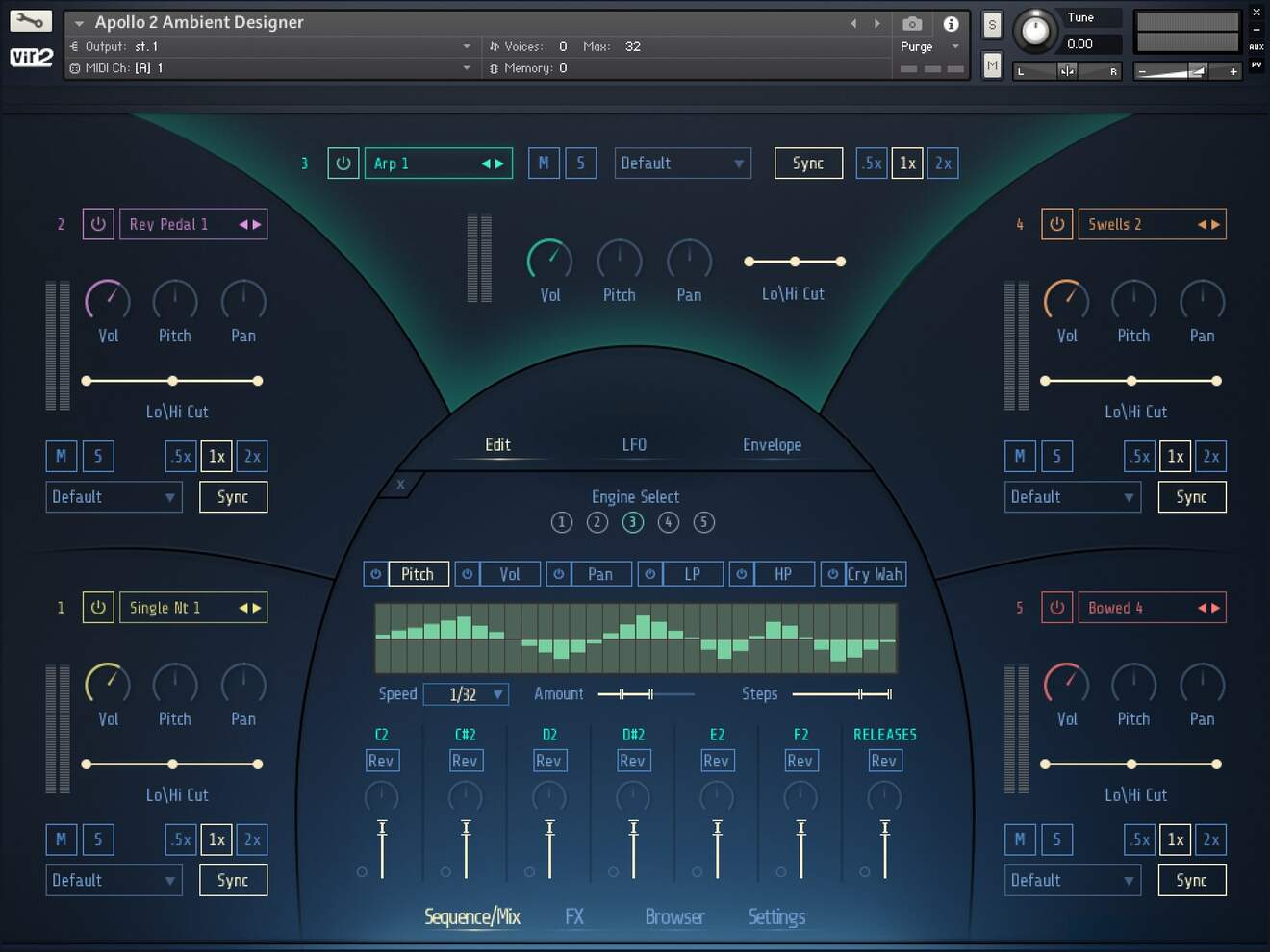 Vir2 Instruments Apollo 2: Cinematic Guitars - GUI 3
