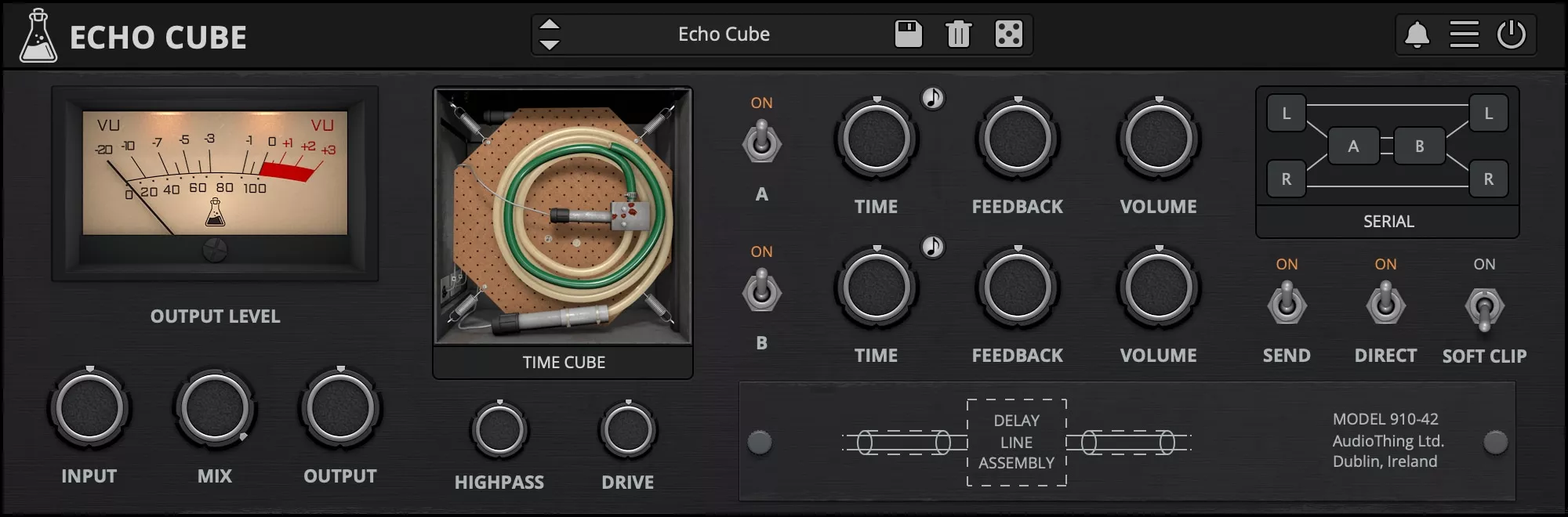 AudioThing Echo Cube - UI