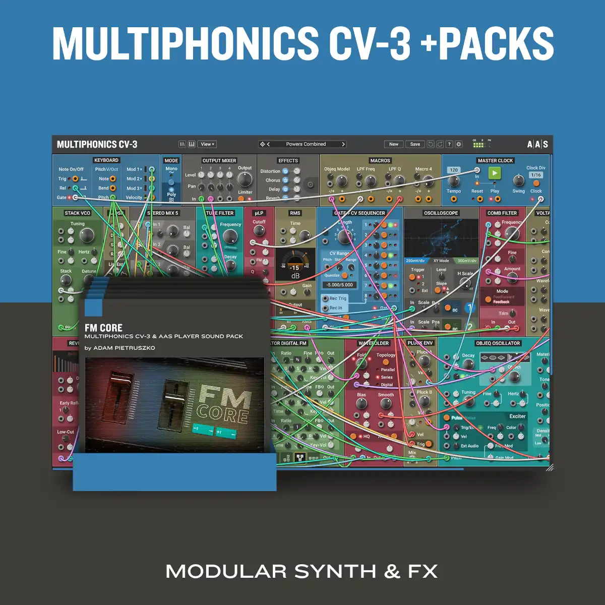 Multiphonics CV-3 + Packs