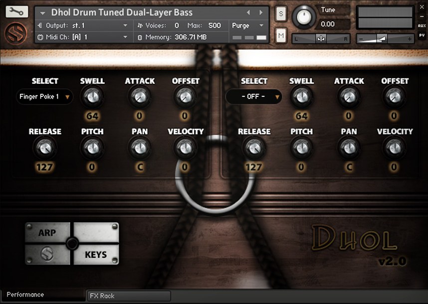 Soundiron Dhol Drum - UI Image 3