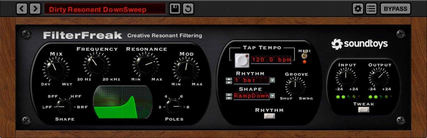 FilterFreak User Interface