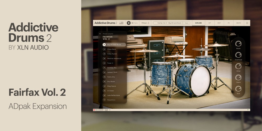 XLN Audio Fairfax Vol.2 ADpak