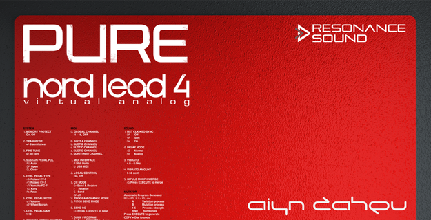 Aiyn Zahev Sounds – PURE Nord Lead 4 Patches screenshot