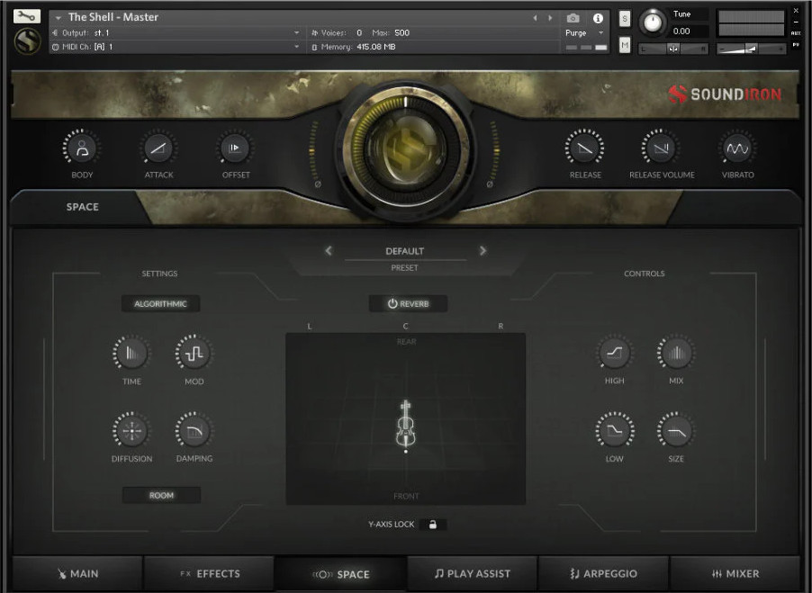 Artillery Shell Cello - UI 9