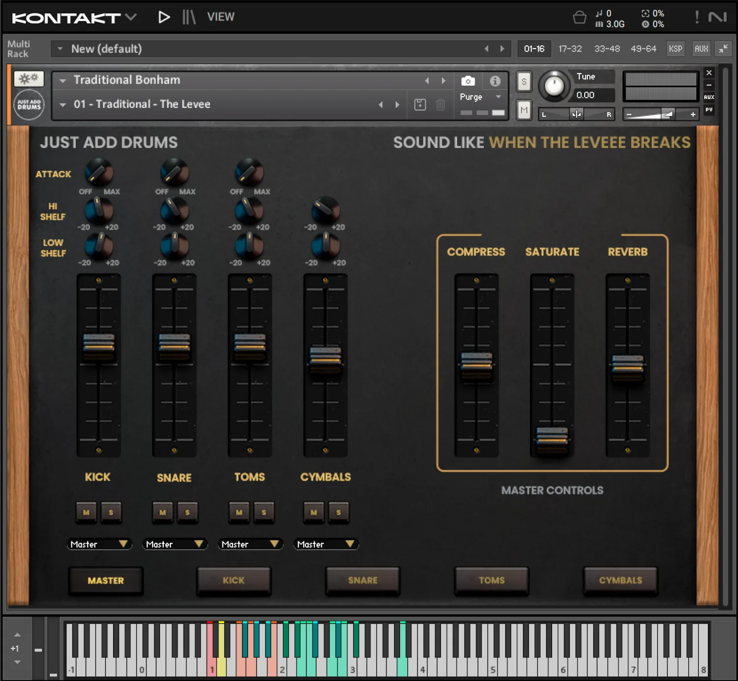Sound Like When The Levee Breaks - Traditional Bonham UI