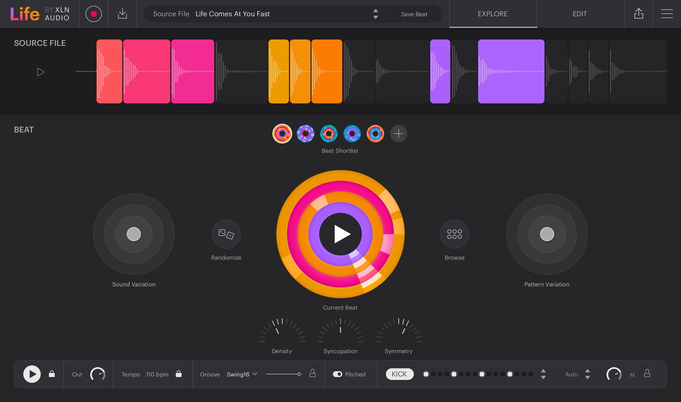 XLN Audio Life - UI 1