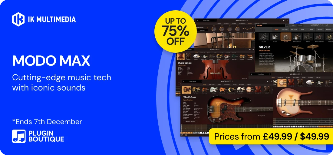 IK Multimedia MODO MAX Black Friday Sale