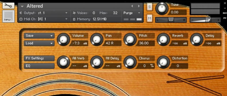 Fractured: Prepared Acoustic Guitar: Altered