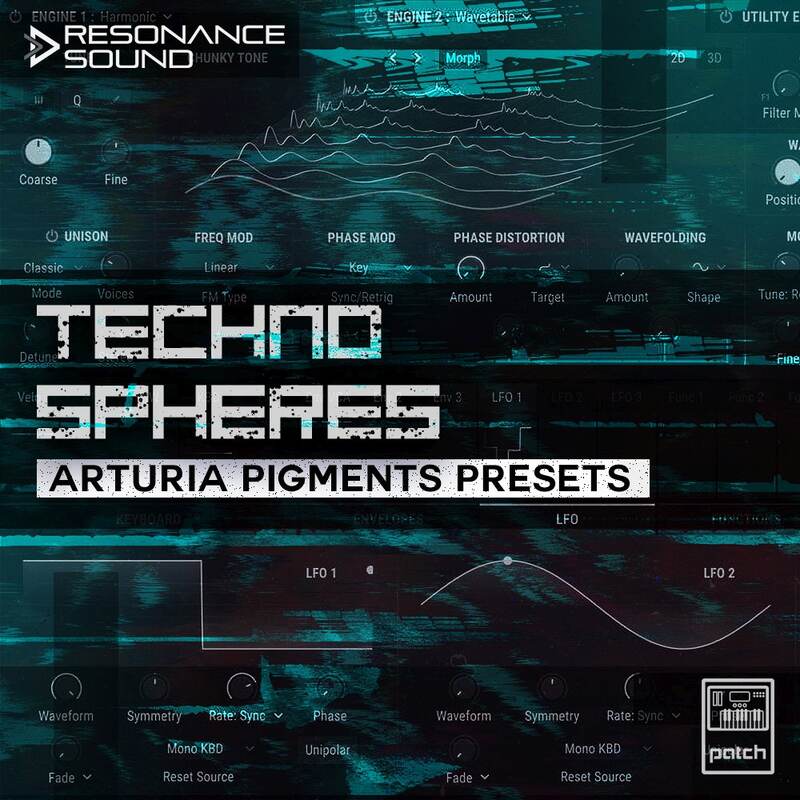 Resonance Sound Techno Spheres for Pigments 3