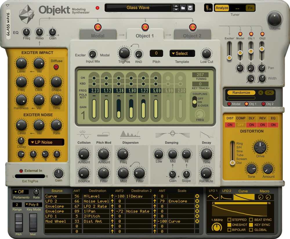 Reason Studios Objekt