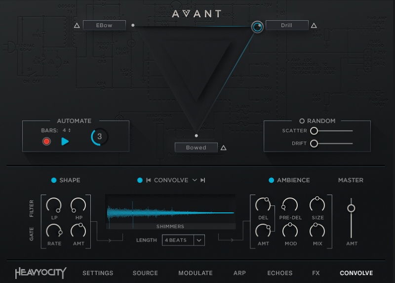 AVANT User Interface 3
