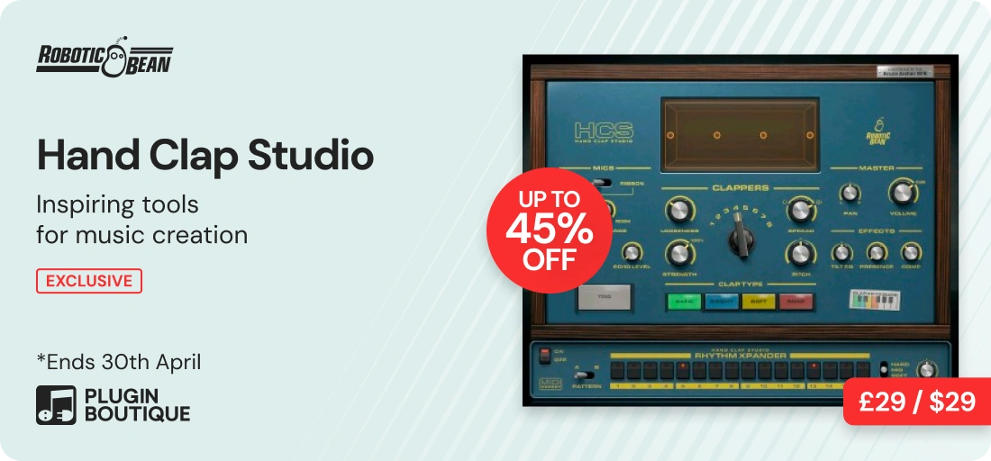 Robotic Bean Hand Clap Studio Band Month Sale (Exclusive)