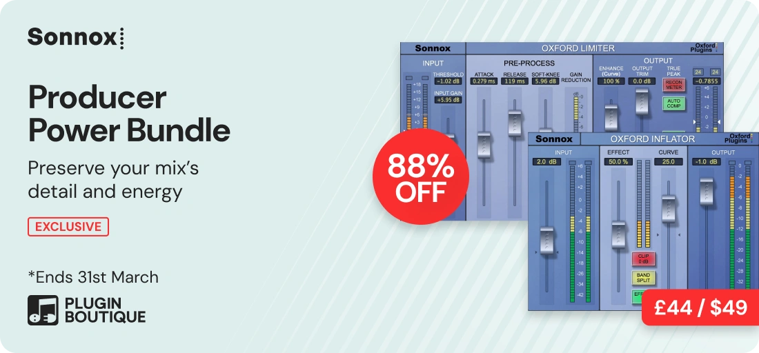Sonnox Producer Power Bundle Mixing Month Sale (Exclusive)
