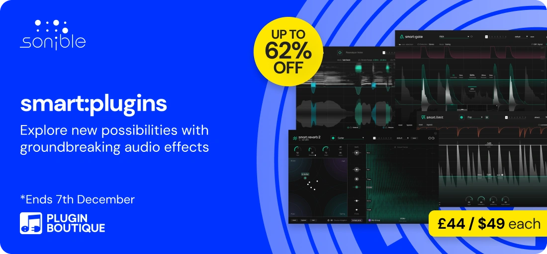 sonible smart:plugins Black Friday Sale (Exclusive)